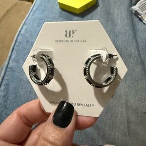 Elegant Silver Hoop Earrings